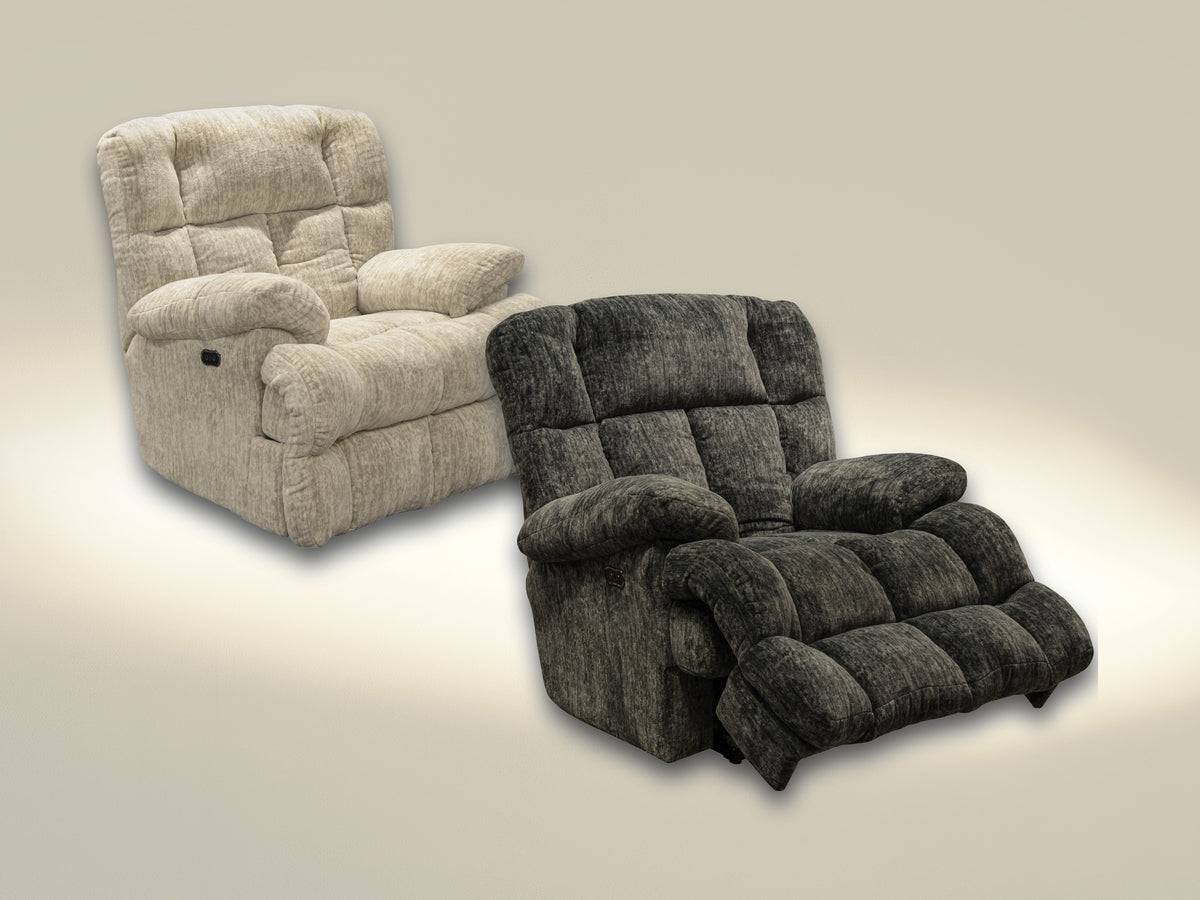 Catnapper Cirrus recliner shown in multiple upholstery colors; price is for one chair