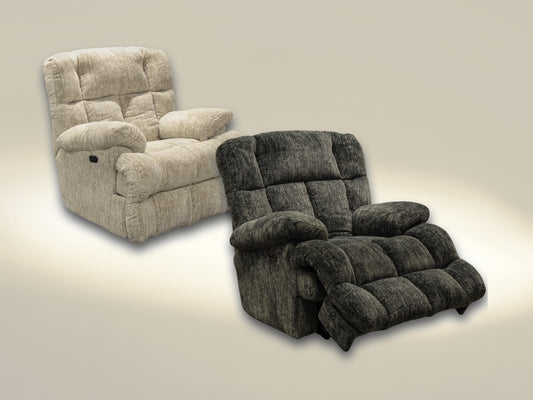 Catnapper Cirrus recliner shown in multiple upholstery colors; price is for one chair