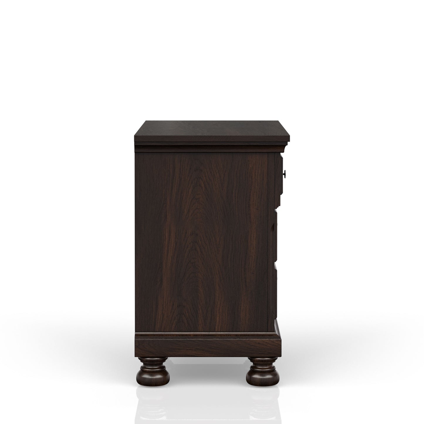 Nightstand Two Drawer - Cherry