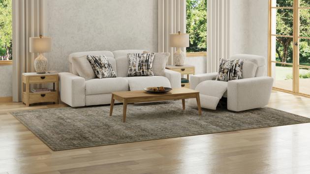 Catnapper Darby collection arrangement; coordinating pieces sold separately in Cotton