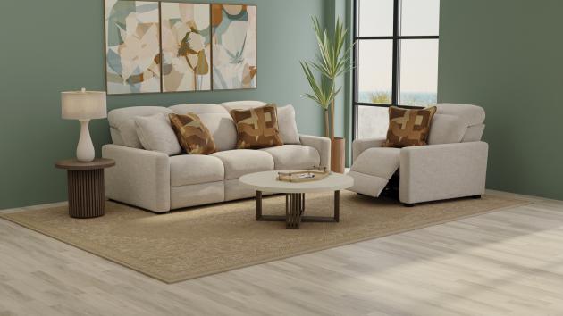 Catnapper Ada collection arrangement; coordinating pieces sold separately in Camel