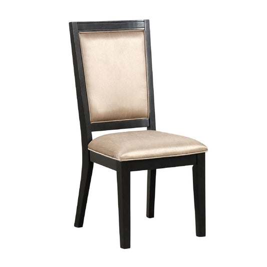 Dining Chairs With Accent Trim (Set of 2) - Espresso