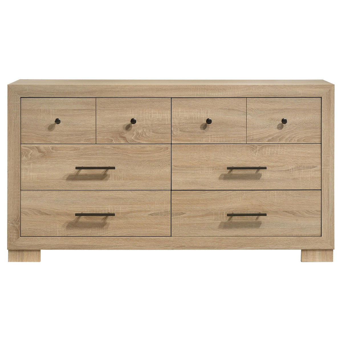Merritt - 6 Drawer Dresser Cabinet - Light Oak