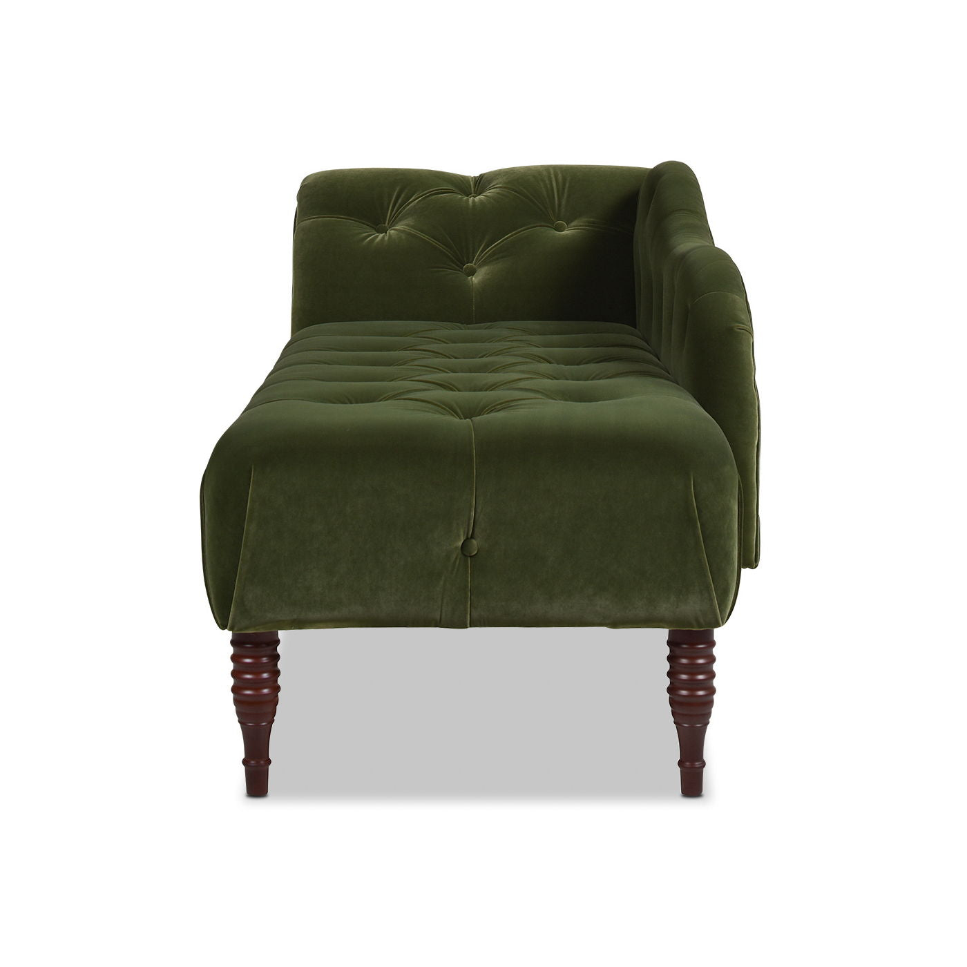 Samuel - Tufted Roll Arm Chaise Lounge