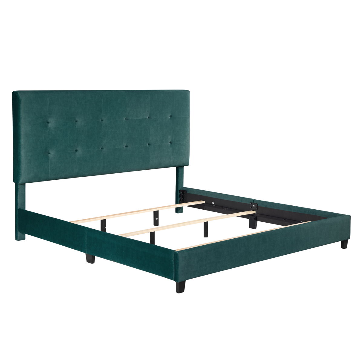 Tufted Upholstered Platform Bed