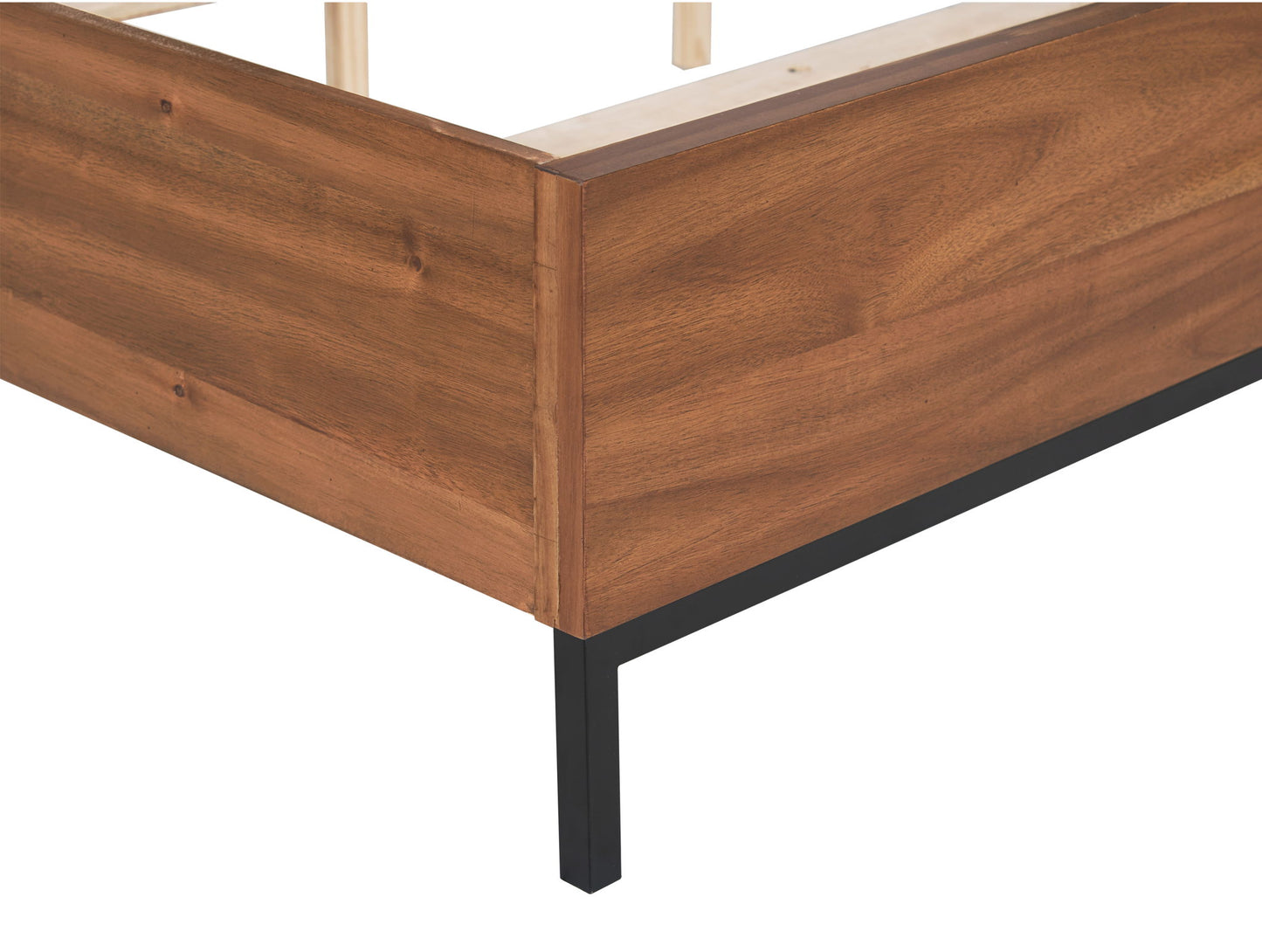 Astoria - Queen Footboard - Natural Herringbone