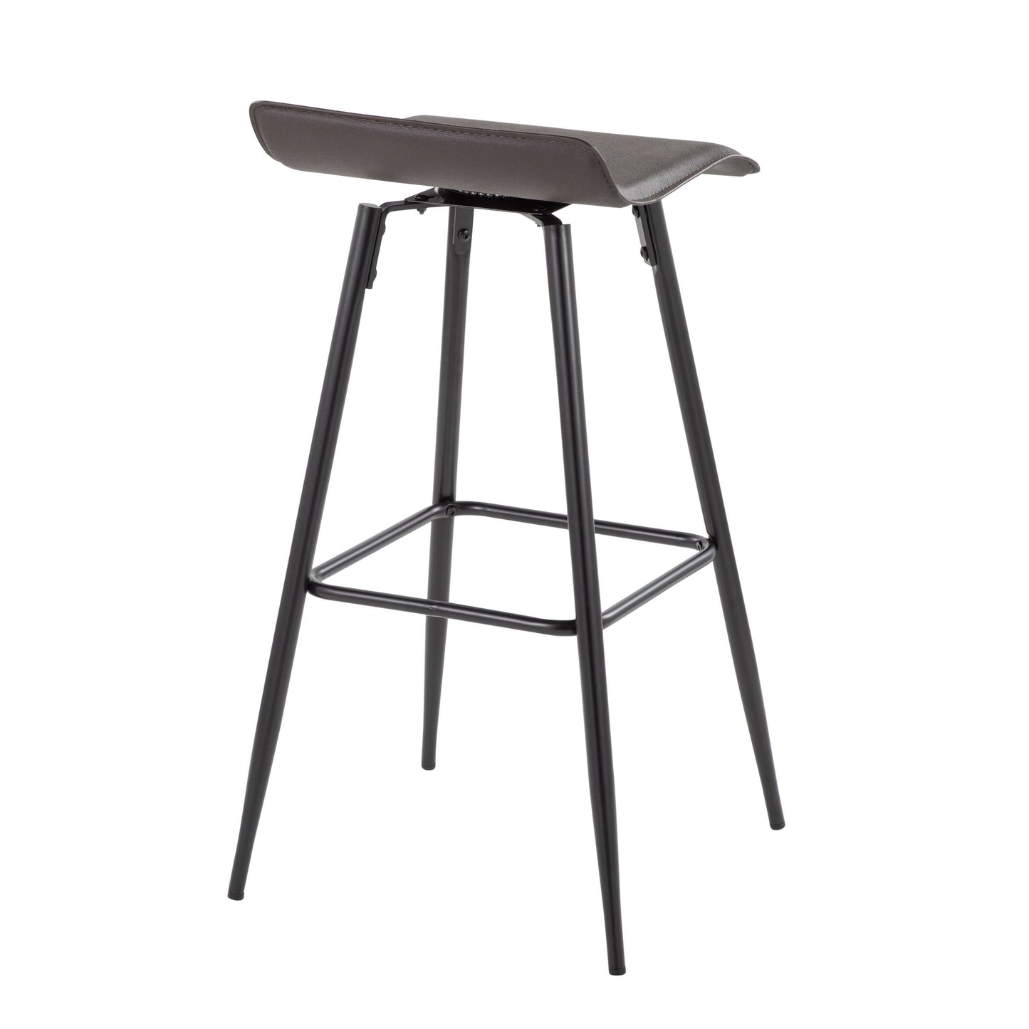 Ale - Contemporary Fixed-Height Bar Stool (Set of 2)