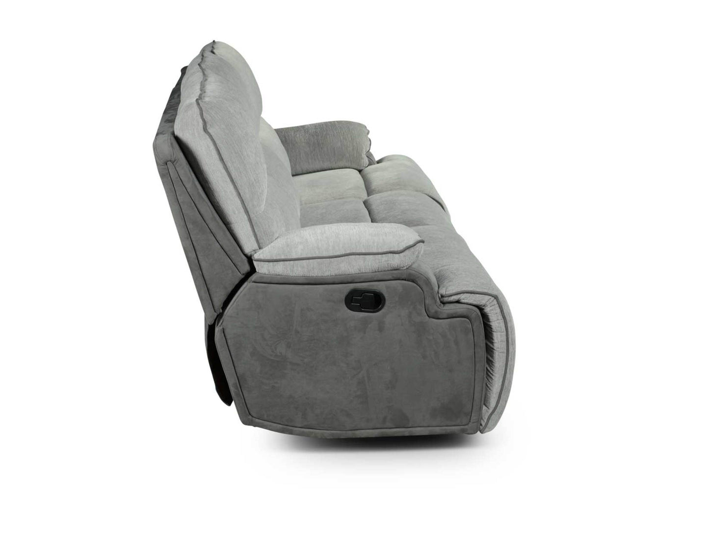 Cyprus - Recliner Sofa - Gray