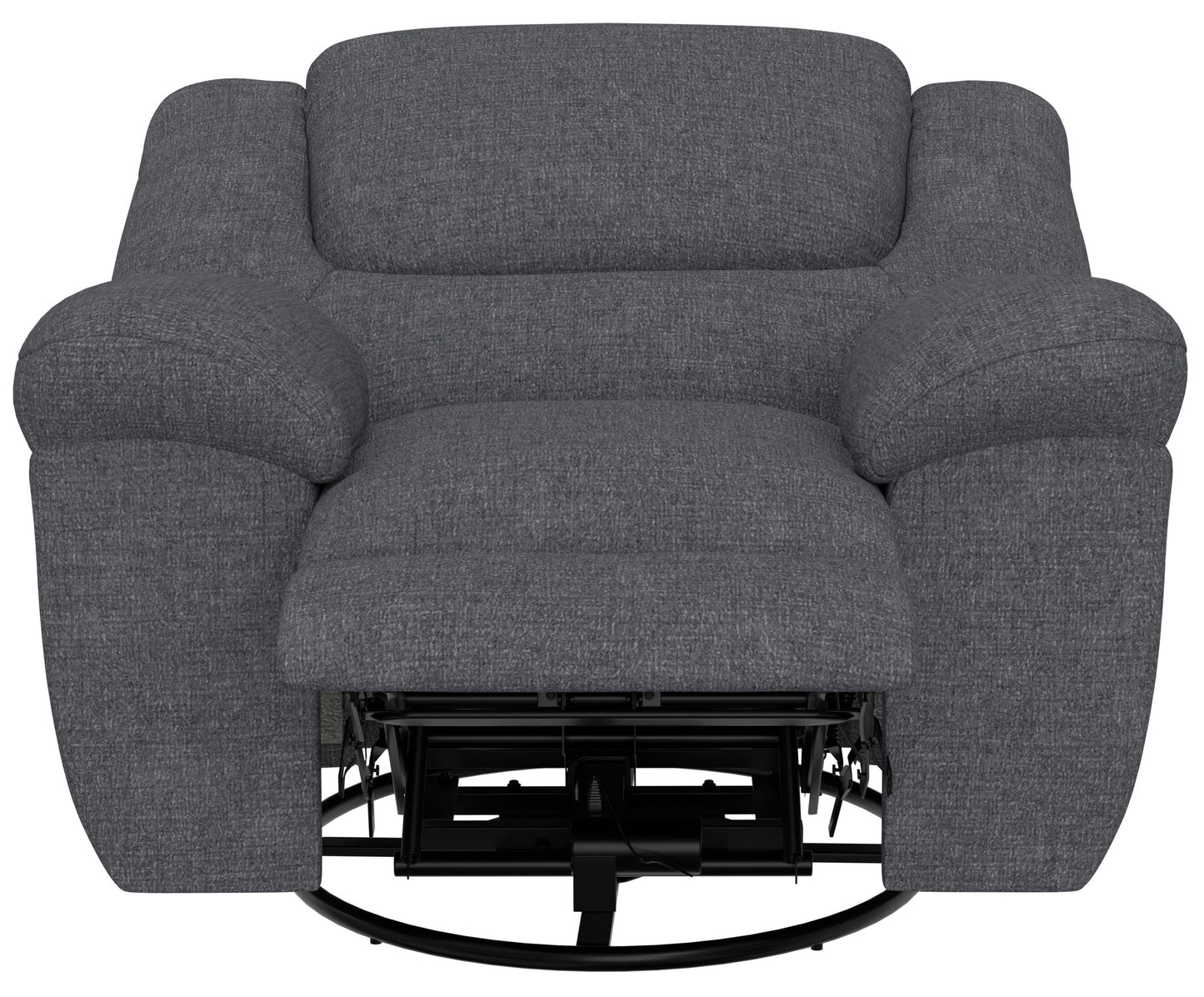 Trifecta - Swivel Recliner - Smoke