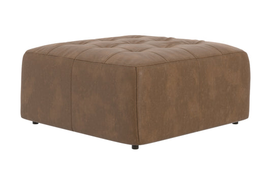Jackson Jagger Cocktail Ottoman in Cigar