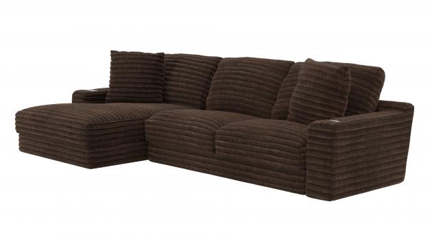 Jackson Comfrey RSF Sofa in Chocolate
