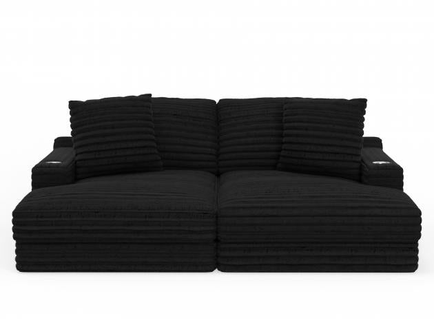 Jackson Comfrey collection arrangement; coordinating pieces sold separately in Black