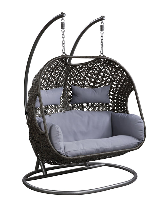 Vasant - Wicker Hanging Chair - Gray