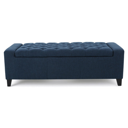 Guernsey - Ottoman Storage With Tufted Top