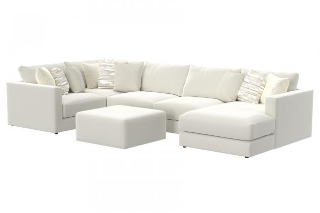 Jackson Amelia collection arrangement; coordinating pieces sold separately in Chalk