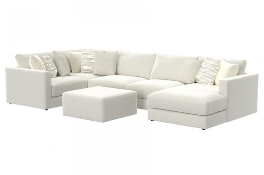 Jackson Amelia collection arrangement; coordinating pieces sold separately in Chalk