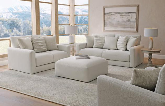 Jackson Amelia collection arrangement; coordinating pieces sold separately in Chalk