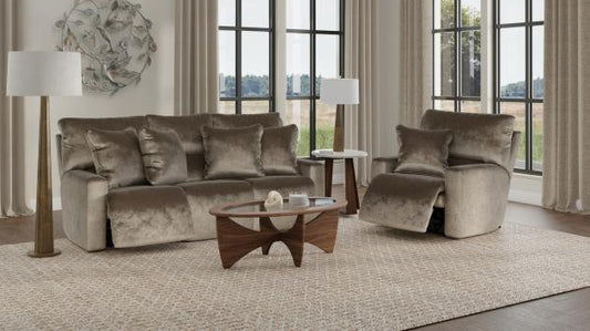 Catnapper Rayton collection arrangement; coordinating pieces sold separately in Mink