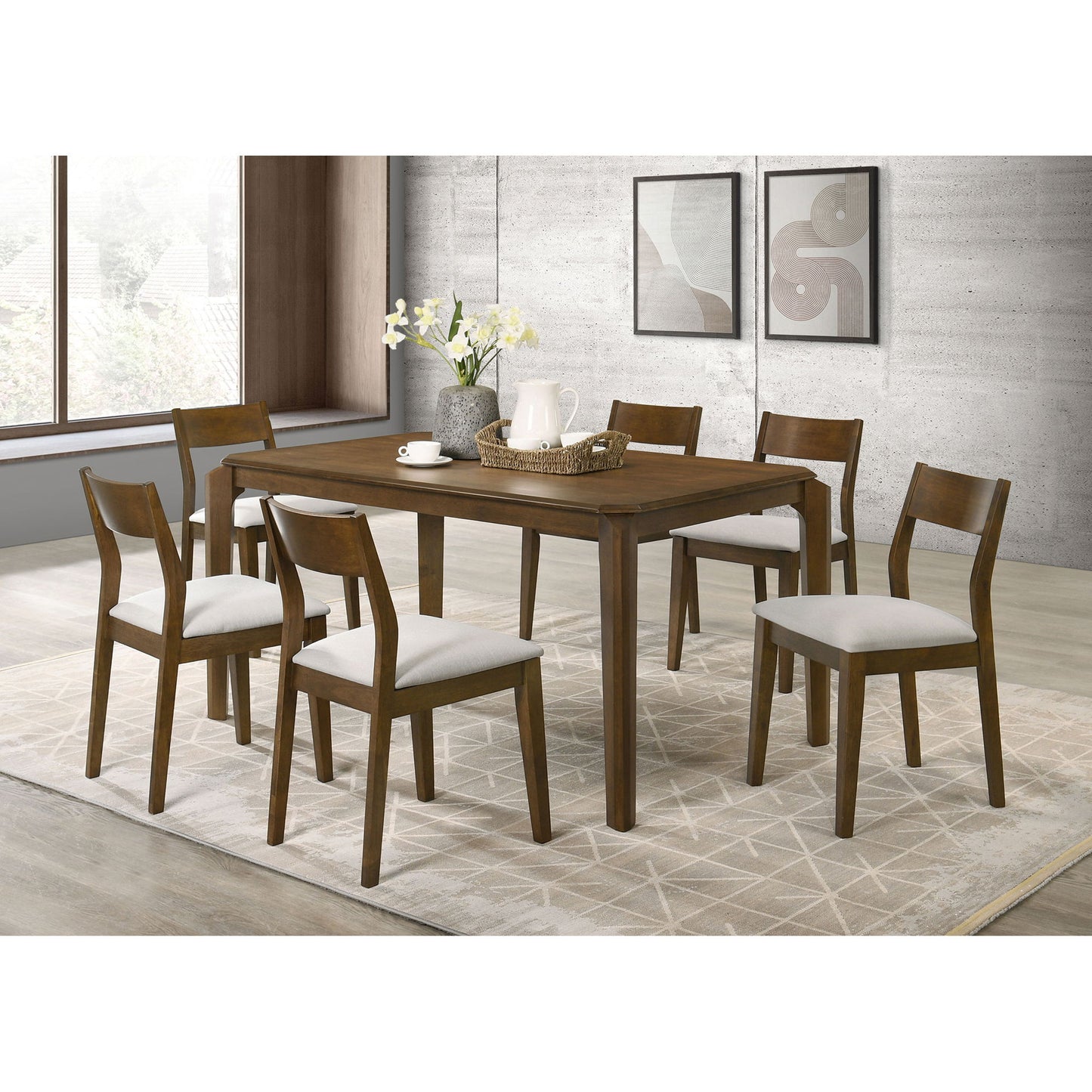 Warren - Rectangular Dining Set With Chairs