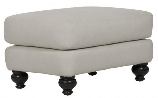 Jackson Cumberland Ottoman in Ecru