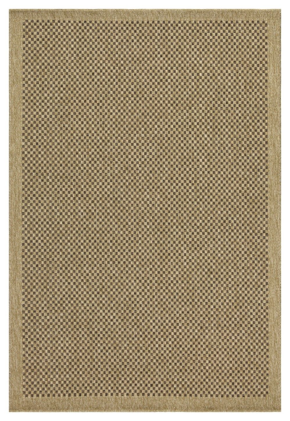 Earth - 7'10" X 10'3" Polypropylene Indoor, Outdoor Area Rug - Jute, Mocha