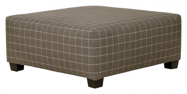 Jackson Lewiston Cocktail Ottoman in Charcoal