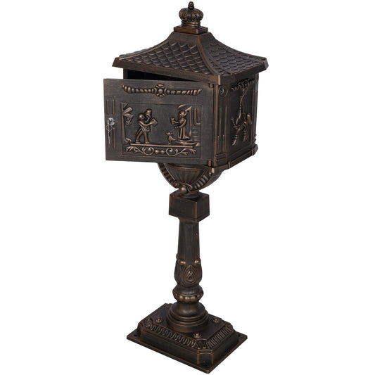 Cast Aluminum Mail Box, Postal Box, Mailbox