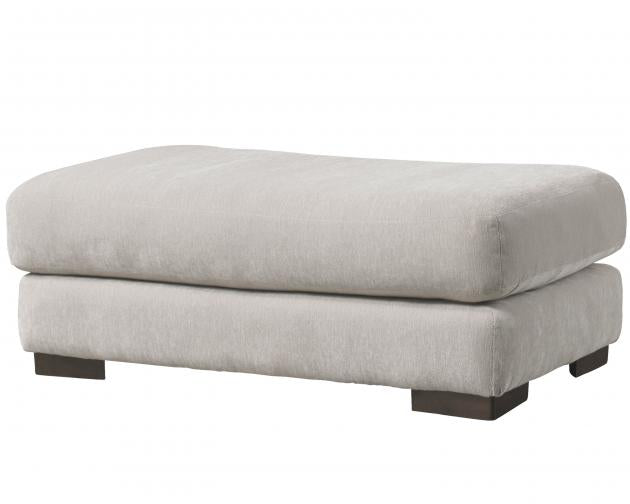 Jackson Gabrielle Ottoman in Oyster