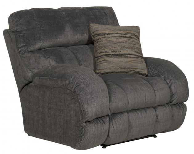 Catnapper Ashland Lay Flat Recliner in Granite
