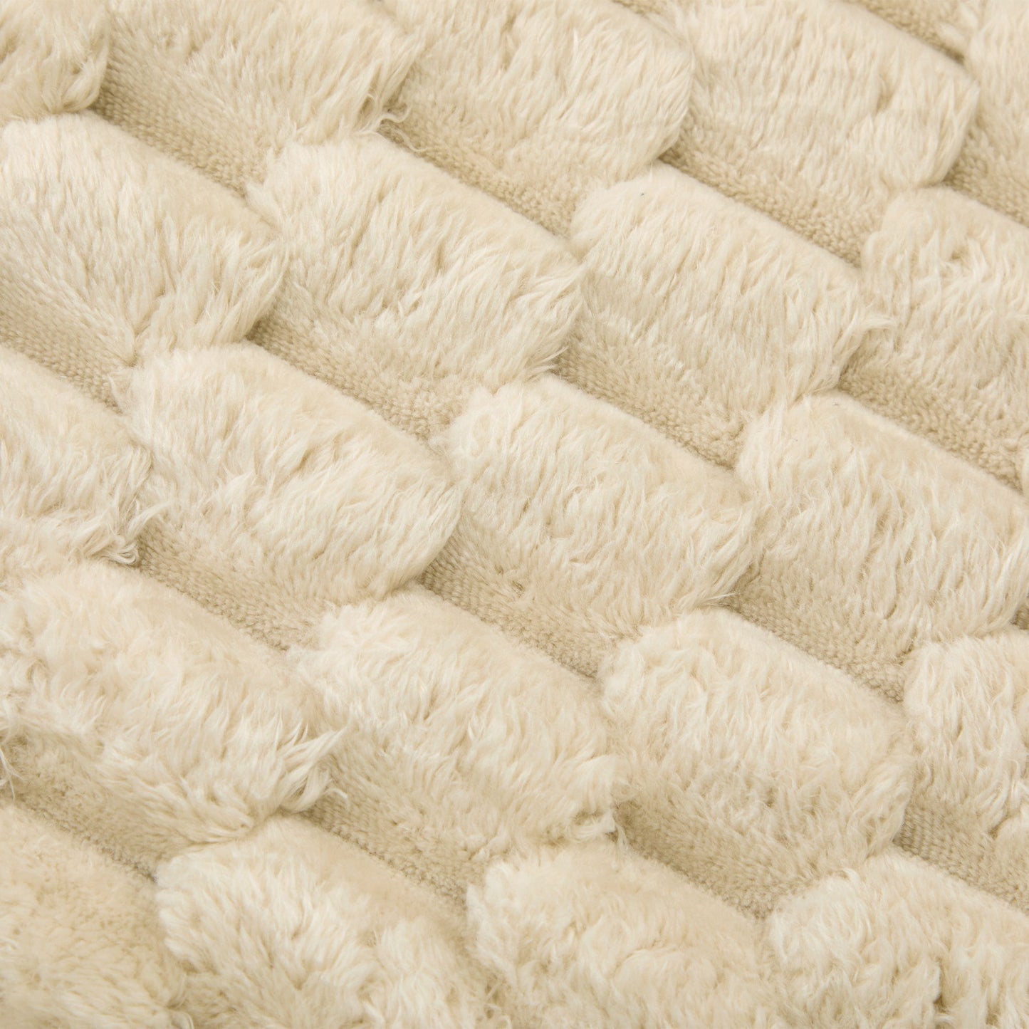 Modular Sectional Sofa, Boneless Couch With 2 Movable Ottomans