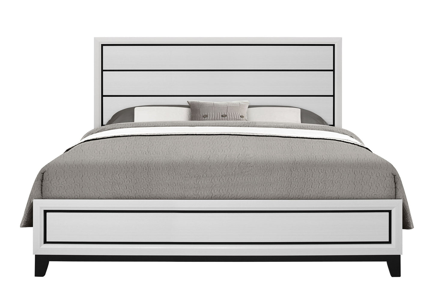 Kate - Queen / King Bed Side Rails - White