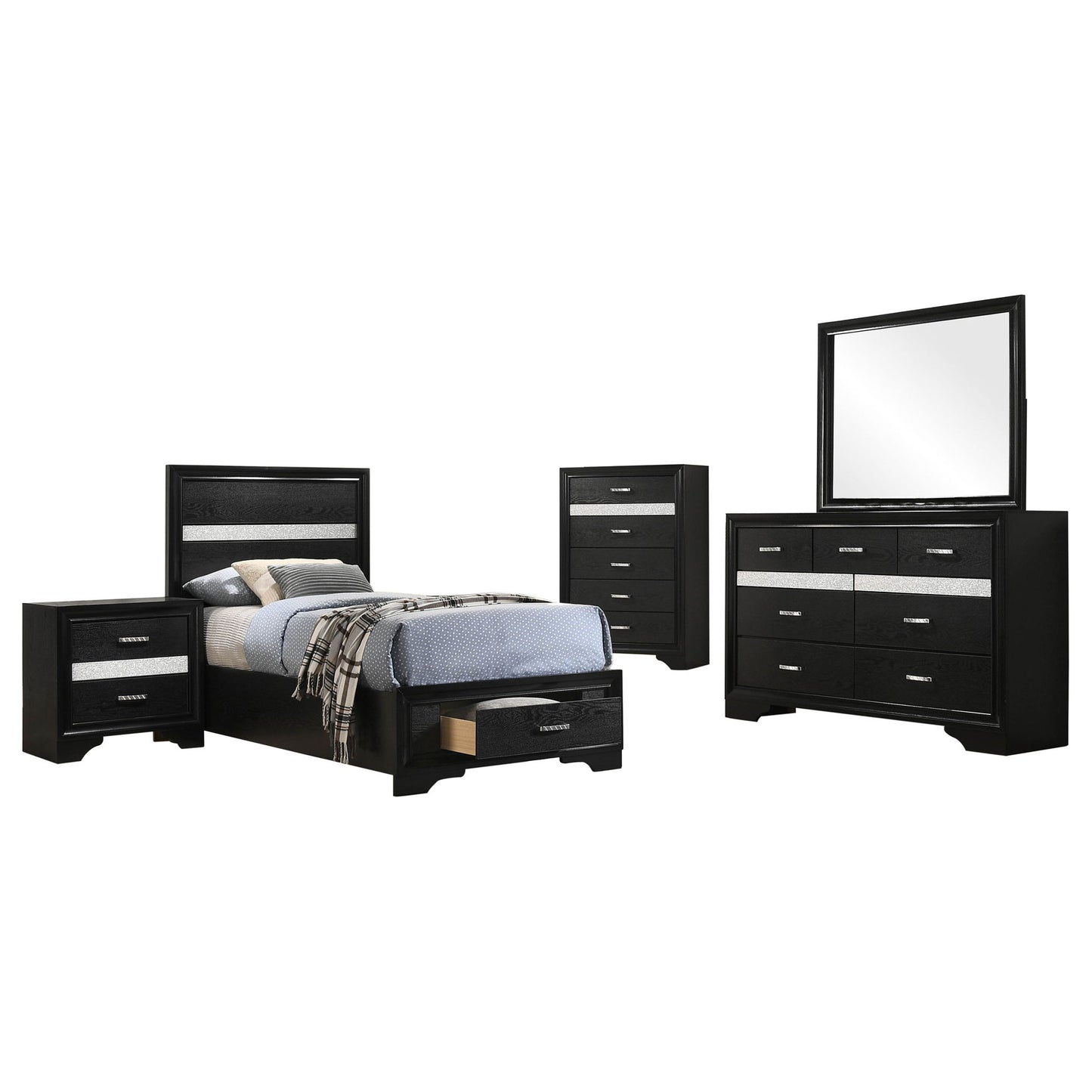 Annie - 5 Piece Bedroom Set