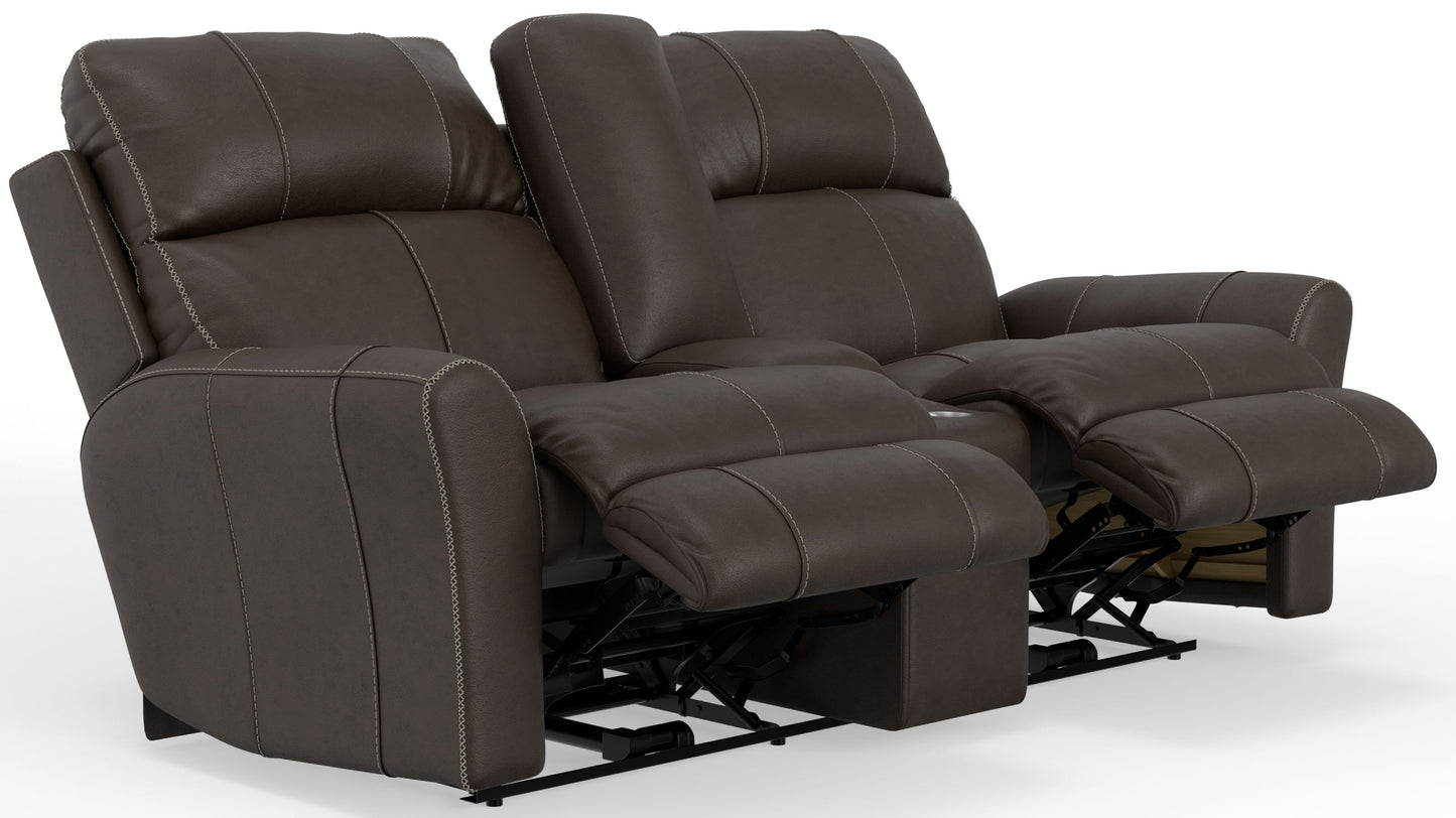 Fredda - Power Recliner Console Loveseat