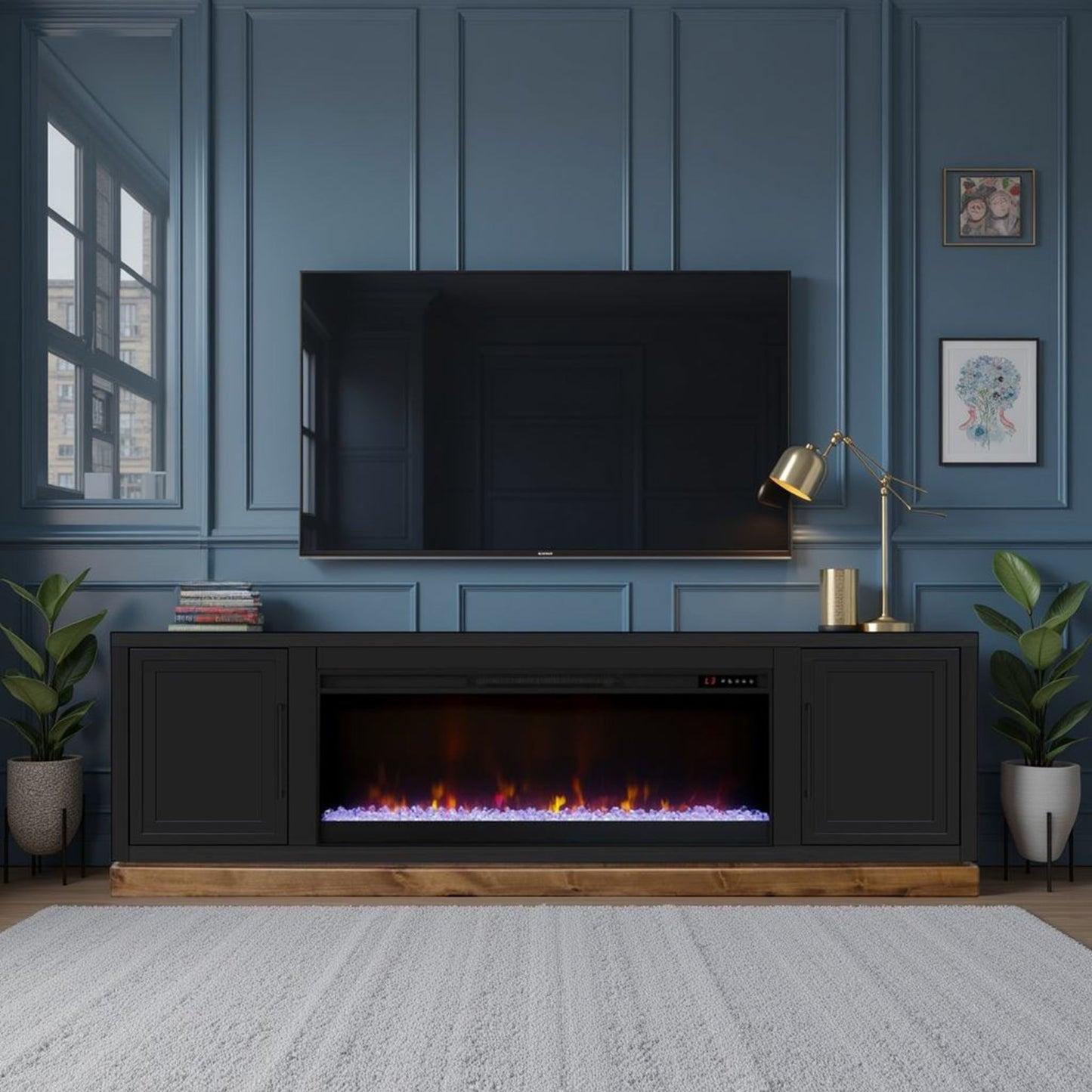 Nora - Fireplace Console