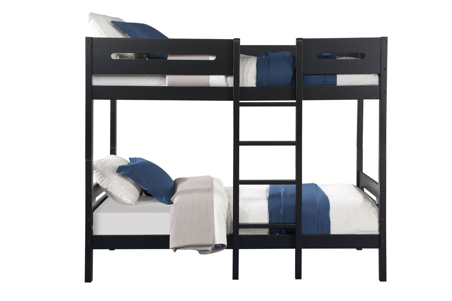 Ekko - Twin Twin Bunk Bed - Black