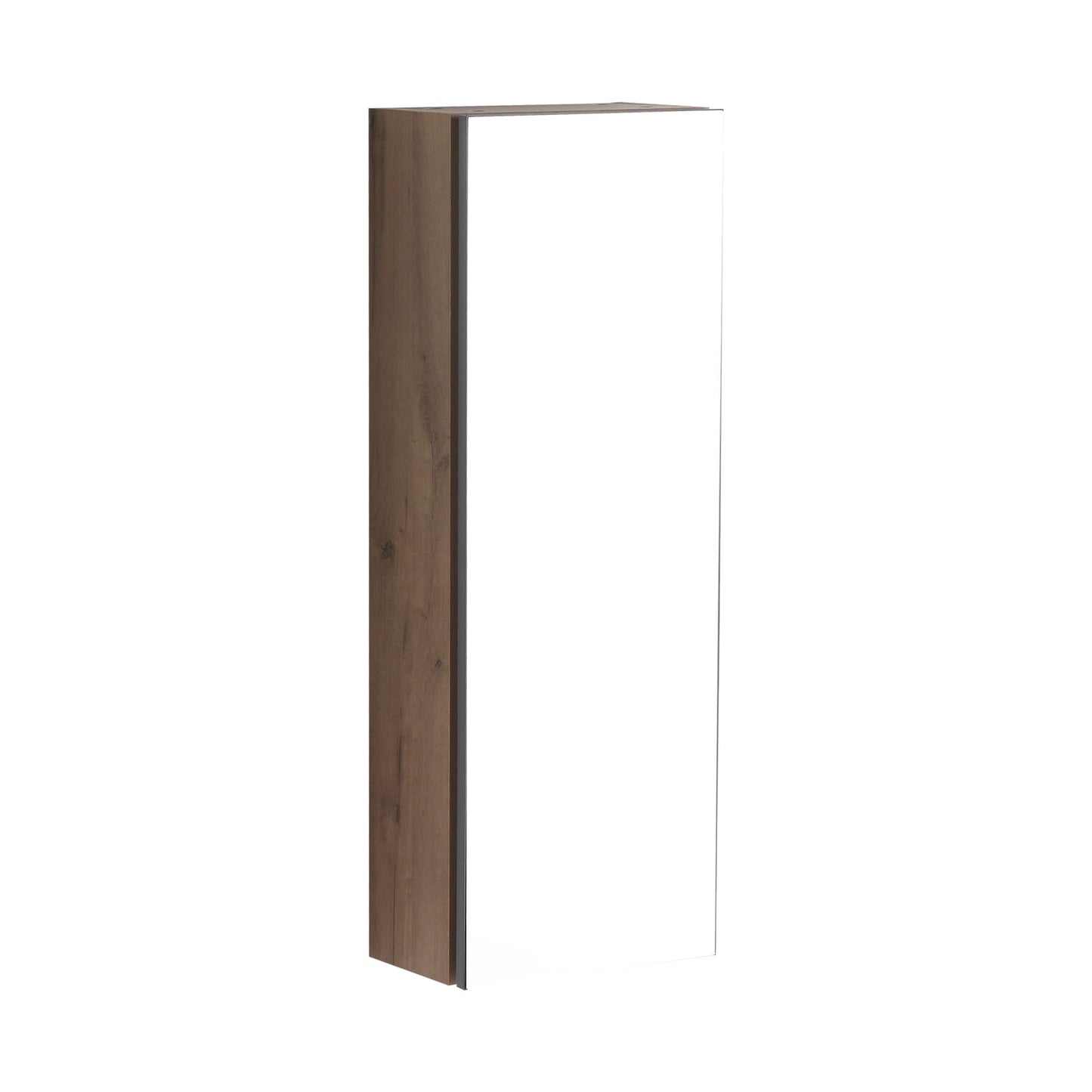 Wall Mounted Bathroom Cabinet With Adjustable Shelves, Storage For Vanity - Imitative Oak