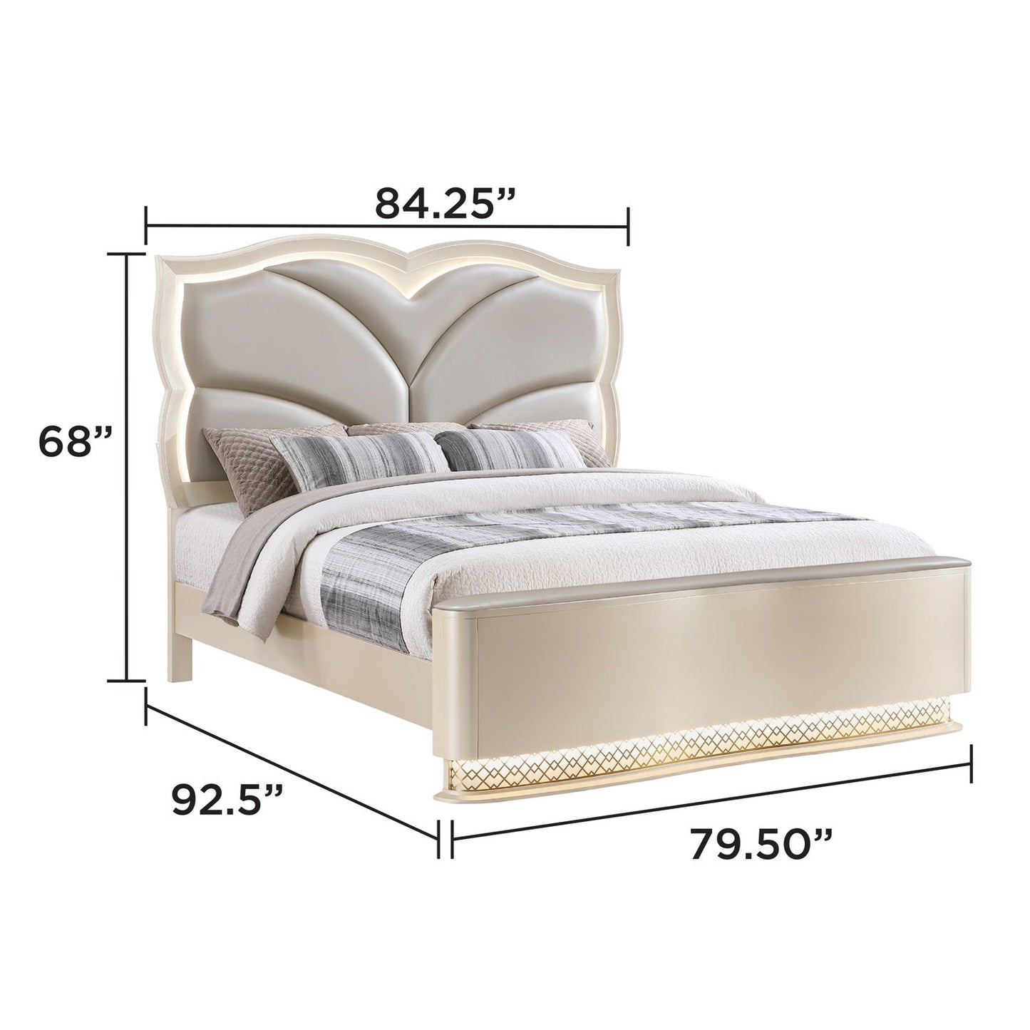 Flora - Platform Bed