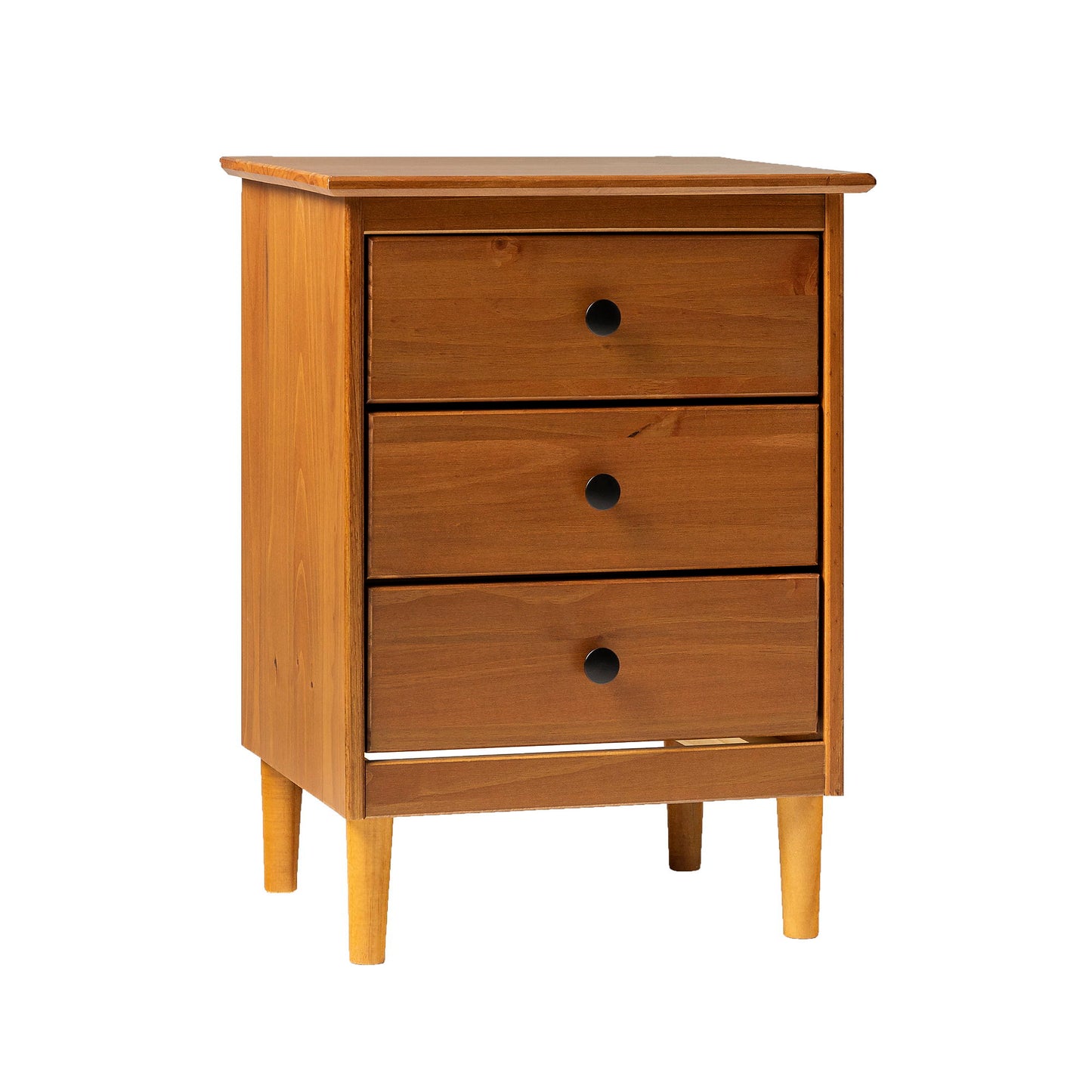 Classic 3 Drawer Solid Wood Nightstand