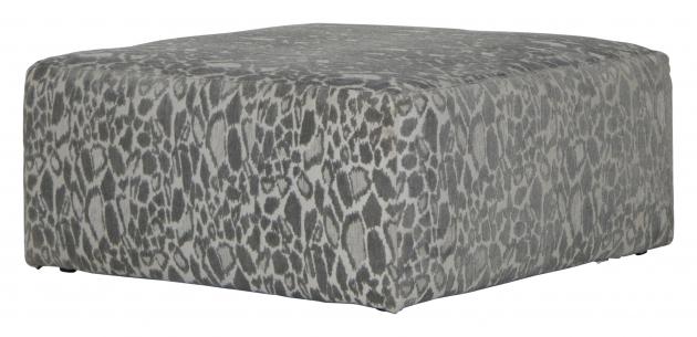 Jackson Lamar Cocktail Ottoman in Shark