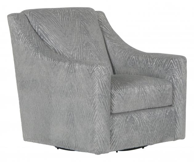 Jackson Lamar Swivel Chair in Shark