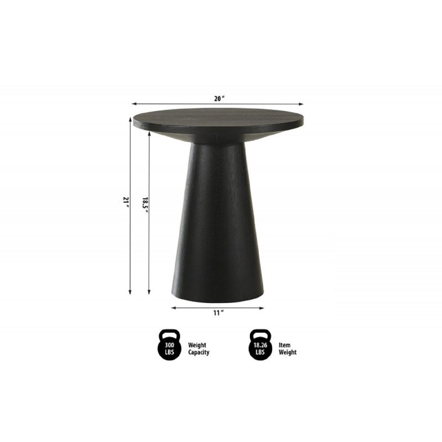 Round Console Table With Pedestal Base