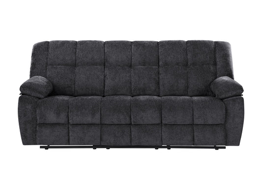 U6000 - Reclining Sofa - Black