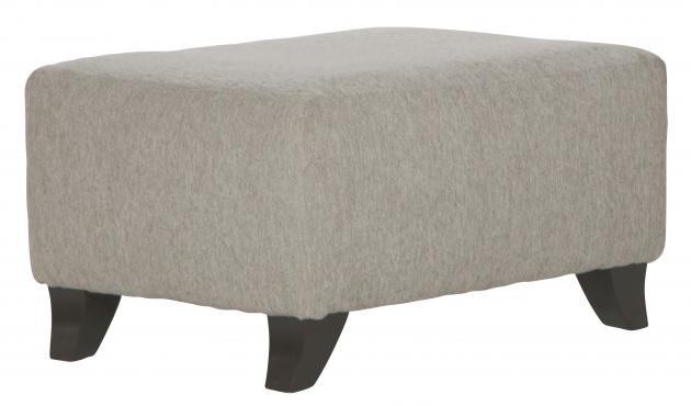 Jackson Alyssa Ottoman in Pebble