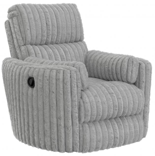 Catnapper Daydream Swivel Glider Recliner in Moonstruck