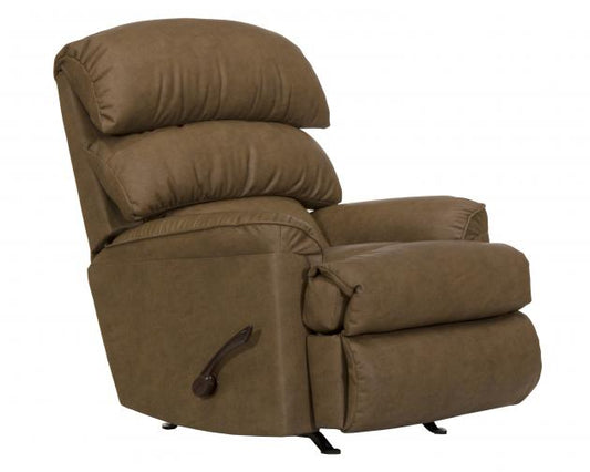 Catnapper Harmony Chaise Rocker Recliner in Chestnut