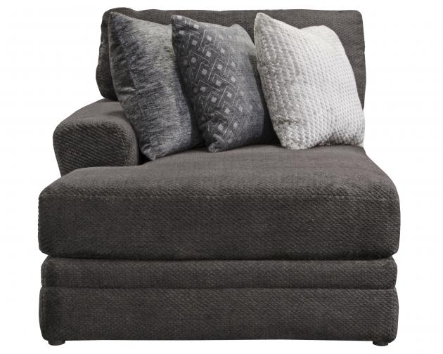 Jackson Mammoth LSF Chaise in Smoke