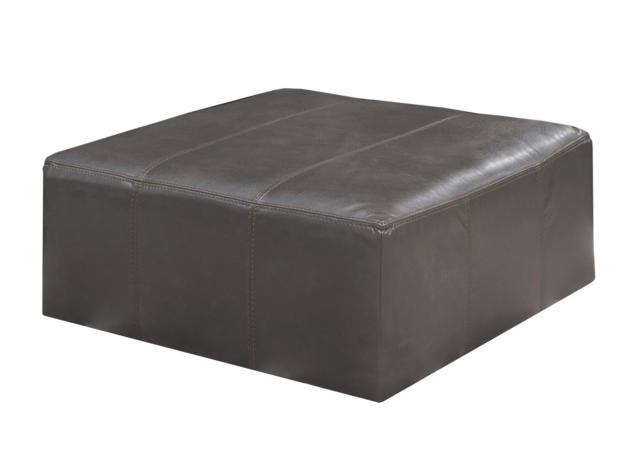 Jackson Denali Cocktail Ottoman in Steel