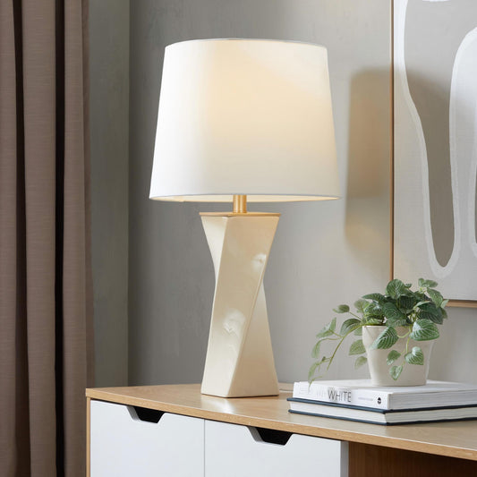 Curvo - Square Contemporary Table Lamp