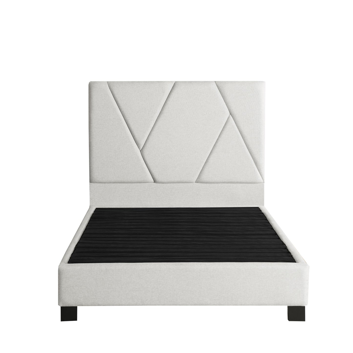 Contempo - King Headboard - Oat