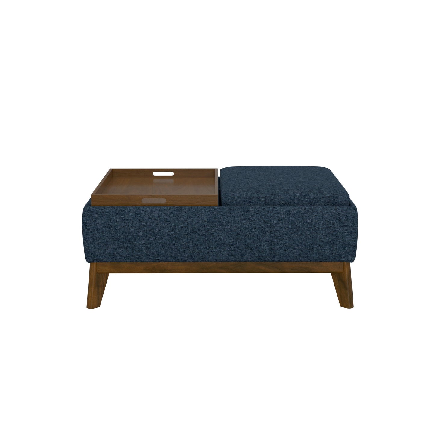 Varia - Reversible Tray Ottoman - Blue